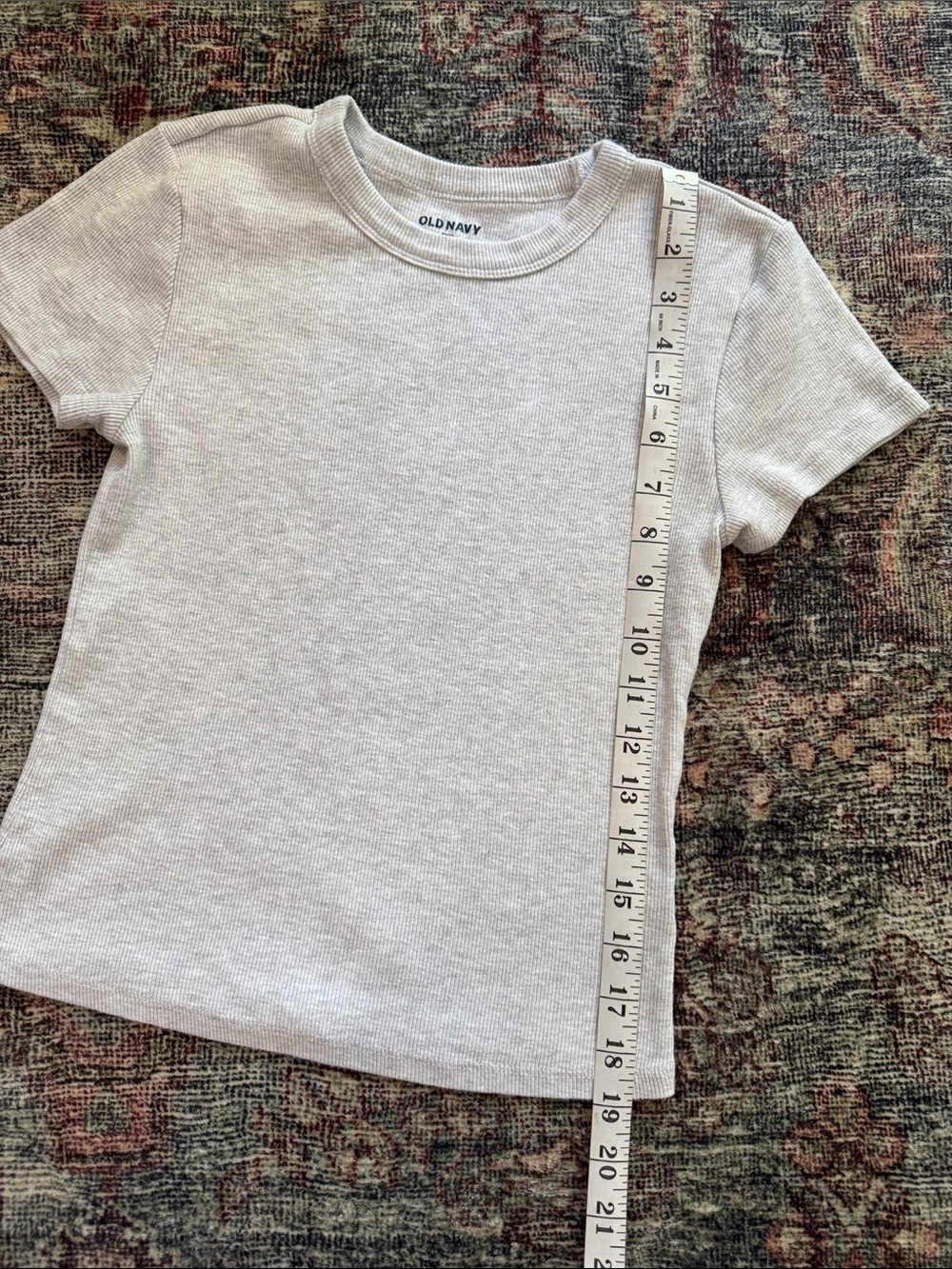 Old Navy Snug Ribbed Tee - Picture 3 of 6
